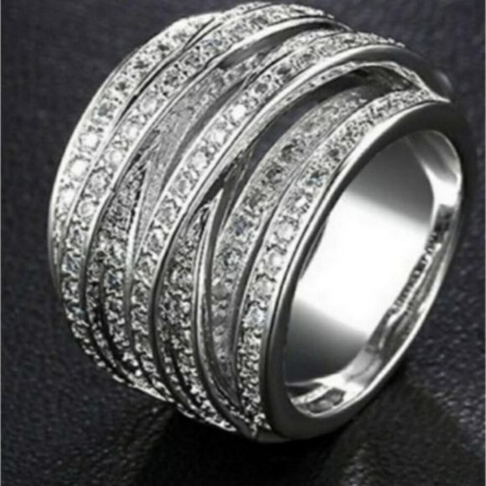 Silver Crossroads Diamond Ring A Must Have